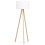 Scandinavian style WHITE / NATURAL floor lamp TRIVET