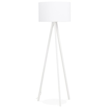 Scandinavian style WHITE / WHITE floor lamp TRIVET