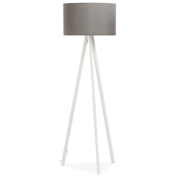Scandinavian style GREY / WHITE floor lamp TRIVET