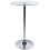 Bar table with glass tabletop STAND (CLEAR)