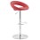 Comfortable and sturdy RED bar stool ATLANTIS