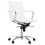 Swivel and adjustable WHITE office chair MICHELIN
