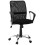 Simple and comfortable BLACK office armchair HARVARD