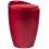 RED Low stool with storage compartment ESE