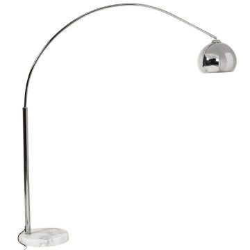 Arched CHROMED design lamp LOFT SMALL