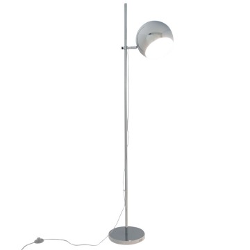 Design CHROMED floor lamp with adjustable lampshade VISION