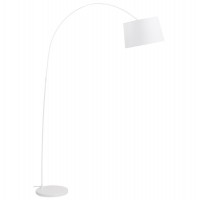 Metal white arched floor lamp KAISER