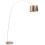 Arched COPPERY floor lamp with industrial look PILLAR