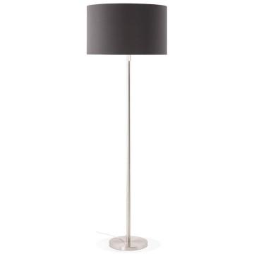 Designer BLACK floor lamp with floor switch WINONA