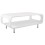 Design WHITE coffee table with two trays SEVENTY