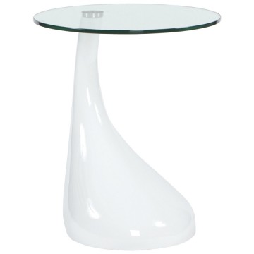 Table d'appoint BLANCHE design TEAR