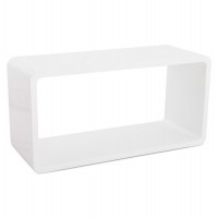 Stackable white designed rectangle for coffee table, shelf, extra furniture ... RECTO