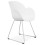Chaise blanche design et contemporaine TESTA