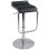 Very comfortable and resistant BLACK bar stool MODENA