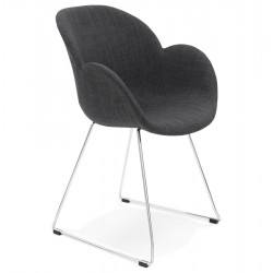 Designed GREY chair with character TEXINA