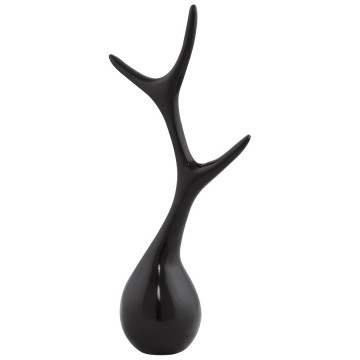 BLACK Jewelry tree or fancy object holder HORN
