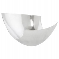 Beautiful bowl in polished aluminium ELMA XL