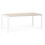 Sturdy and practical scandinavian dining table FJORD