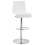 Modern WHITE bar stool SANTANA