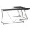 Practictal and design BLACK angular desk JUHA