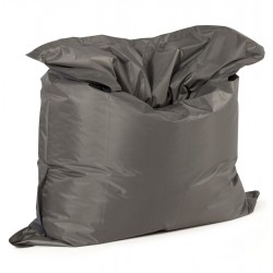 Dark grey beanbag big format with chic trendy design FAT