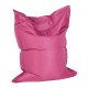 Comfortable and design pink beanbag, with strong cover