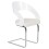 Comfortable and design WHITE chair MONA