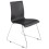 Strong, comfortable and designed BLACK chair GLASGOW