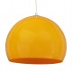 Orange lamp suspension in ultra-resistant plastic