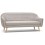 Beautiful vintage LIGHT GREY scandinavian sofa BARDOT
