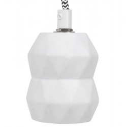 Trendy white hanging lamp ATUPA