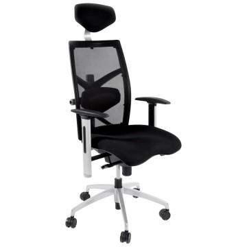 Ergonomic and comfortable BLACK office chair MIT