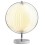 Jolie lampe d'appoint blanche NINA SMALL