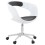 Chaise de bureau Blanche et Noire confortable et design FELIX