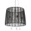 Candelstick style BLACK hanging lamp CONRAD