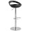 Adjustable and swivel BLACK bar stool VENUS