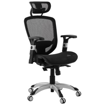 Ergonomic black office chair KATRINA
