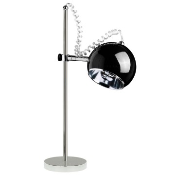 Adjustable and orientable BLACK designer lamp MOON