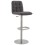 Strong, adjustable and comfotable Dark Grey bar stool JERSEY