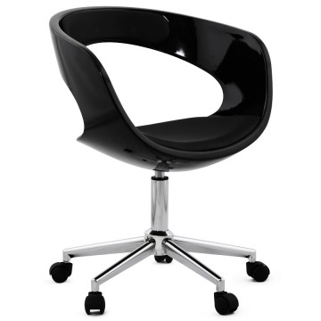 Chaise de bureau Noire confortable et design FELIX
