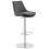 High BLACK bar chair, elegant and comfortable KARU