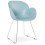 Chaise bleue design et contemporaine TESTA