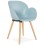 Chaise bleue tendance au design scandinave SITWEL