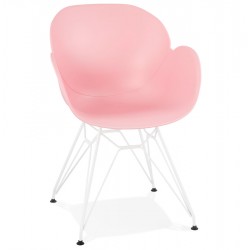 Strong and comfortable PINK chair with trendy design PROVOC