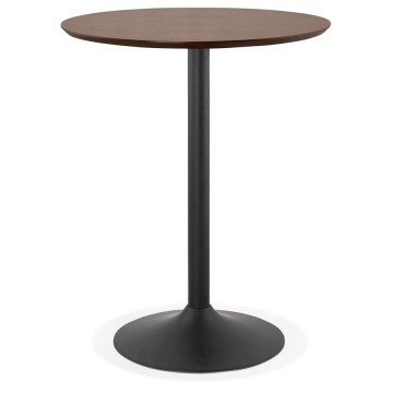 High table or bar table in NATURAL style with wooden top PINCHO