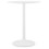Round WHITE high table STAAN