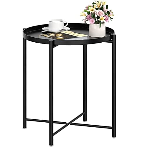 Table d'appoint ronde en métal : Élégance et praticité Table d'appoint ronde en métal : Élégance et praticité