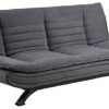 Canapé-lit design moderne gris foncé Canapé-lit design moderne gris foncé