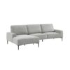 Canapé 3 Places Gris Clair Angle Gauche Canapé 3 Places Gris Clair Angle Gauche
