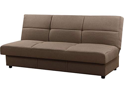 Canapé Clic-Clac Enzo 3 Places Taupe Canapé Clic-Clac Enzo 3 Places Taupe